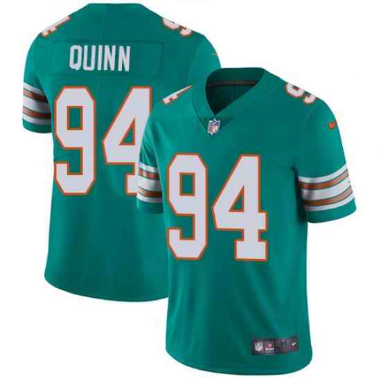 Nike Dolphins #94 Robert Quinn Aqua Green Alternate Mens Stitched NFL Vapor Untouchable Limited Jersey